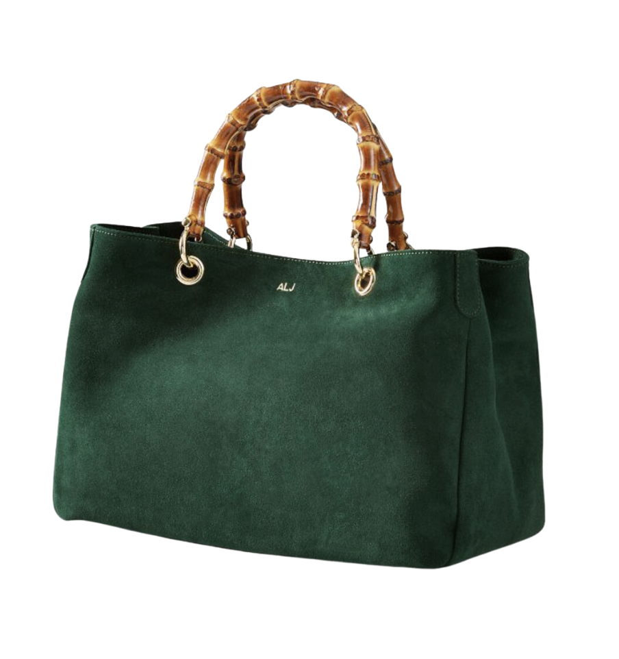 Bamboo Suede Elisabetta Handbag